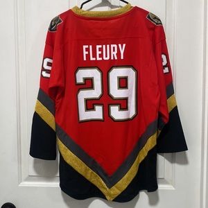 NWOT Red Youth Marc-Andre Fleury Jersey